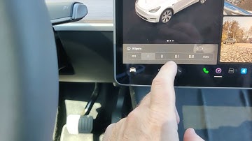 How To Use Windshield Wipers on Tesla Model Y and 3