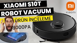 Xiaomi Robot Vacuum S10T | En güçlü Robot Süpürge 8000 Pa | Most Powerful Robot Vacuum of 2023