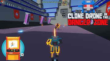 Clone Drone In The Danger Zone - Armour Challenge Attempt FAIL - Lets Play