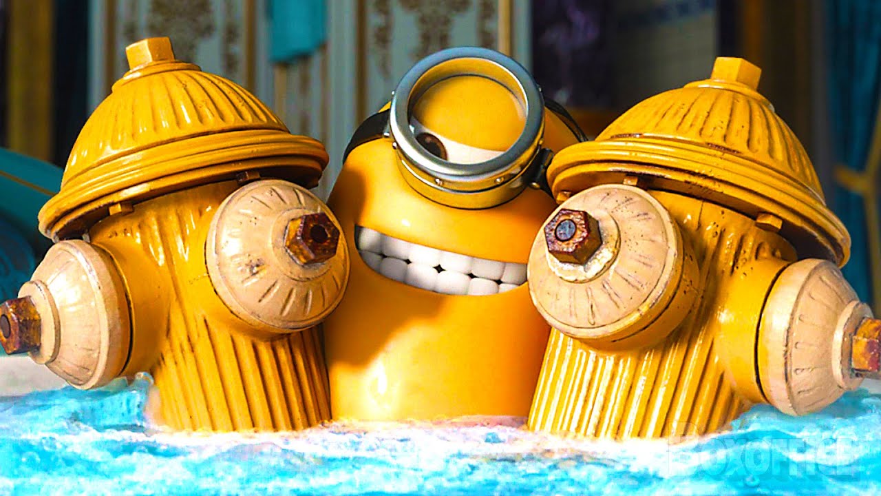 Las escenas más CHISTOSAS de todas las películas de los MINIONS 💛⚡ 4K