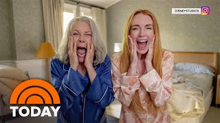 See 1st pics of Jamie Lee Curtis, Lindsay Lohan in 'Freakier Friday'