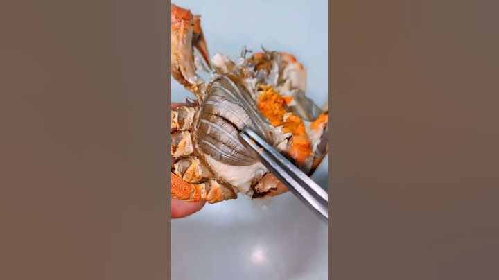 175 为什么蟹腮不能吃？你明白了吗？关注我！每天带你了解更多螃蟹知识！带你吃更肥螃蟹！ #美食 #螃蟹 #教你如何吃螃蟹
