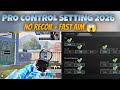 PUBG Control Settings 2026 | Zero Recoil + Fast Aim 🔥#pubg #pubgmobile #gaming