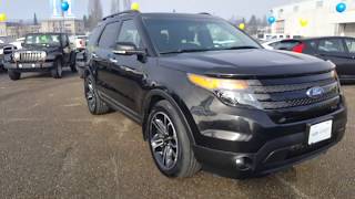 Black 2014 Ford Explorer 4WD 4dr Sport Review Prince George BC - Prince George Ford 2014 Ford Explorer 4wd 4dr Xlt