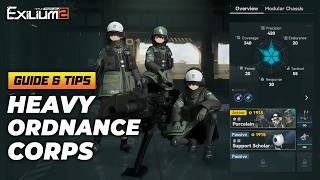 HEAVY ORDNANCE CORPS - NEW SYSTEM | EXPLANATION, GUIDE & TIPS [ GIRLS' FRONTLINE 2: EXILIUM ]