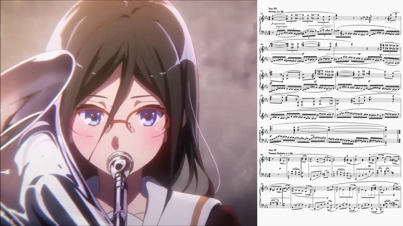[Arrangement] Variations on Asuka's Solo for Piano - Hibike! Euphonium