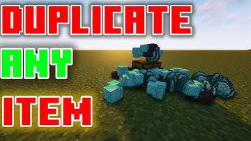 Easy Item Duplication Glitch for 1.19 Minecraft