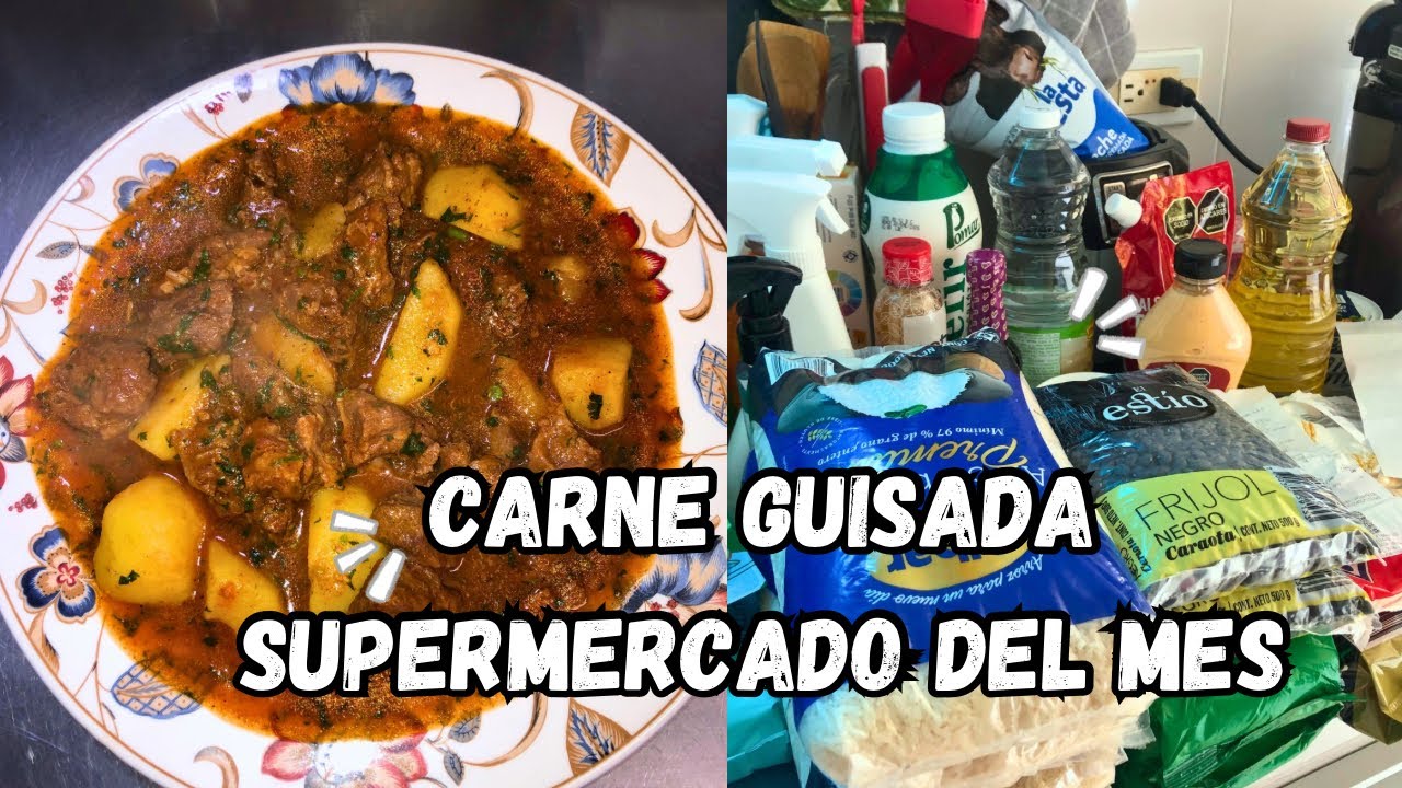 DELICIOSA CARNE GUISADA CON PAPAS