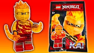 Lego Ninjago Kai FS Spinjitzu Slam Secrets of Forbidden Spinjitzu Polybag Minifigure Review Fire