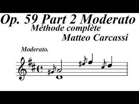 Opus 59 Part 2 No 3 - Moderato In D Major