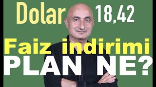 Dolar 18.42'den döndü.. Faiz indiriminin amacı ne?