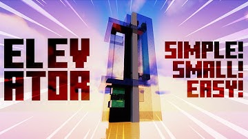 Simple SLIME BLOCK Elevator | Minecraft Redstone Tutorial Java 1.16.5+