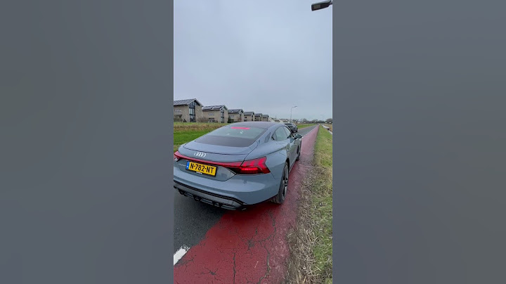 Audi E-Tron GT INSANE Acceleration!