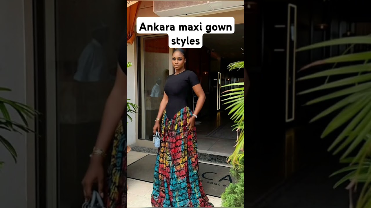 Ankara maxi gown styles inspiration 