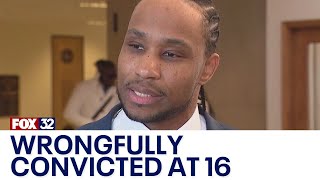 Wrongfully convicted at 16, Chicago man free after decades