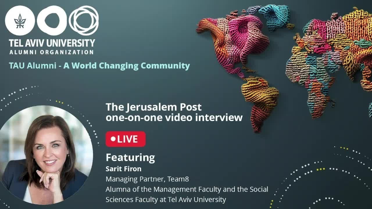 WATCH: Sarit Firon on AI, leadership, Israeli Resilience, and the TAU ties that still matter