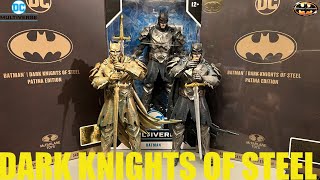 McFarlane DC Multiverse Patina Dark Knights Of Steel Batman Action Figure Review & Comparison