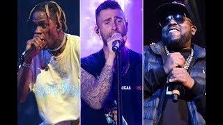 Maroon 5 FULL Super Bowl LIII Halftime Show ft. Travis Scott \& Big Boi