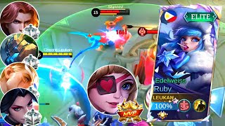 EPIC COMEBACK WITH PURE DAMAGE RUBY FT. TOXIC TEAMMATES!!!🥶🔥 BEST RUBY BUILD AND ROTATION 2024