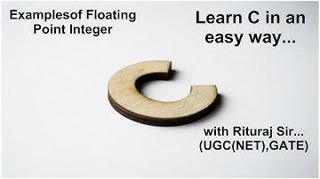 C programming lecture 8: Example of floating point arithmetic