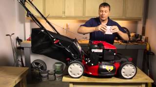 How to Replace the Battery in an Electric Start Lawnmower : Lawnmower Maintenance & Repair