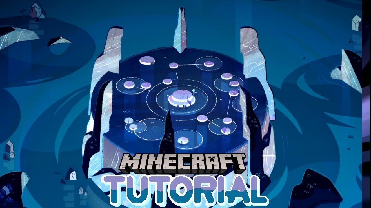 Minecraft Steven Universe Galaxy Warp Building Tutorial Youtube