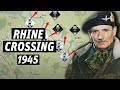 Montys gamble allied rhine crossing 1945