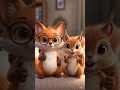Fox squirrel give a thumbs  #3danimation #cartoonseries #cuteanimals #funny #cutecartoon #animation