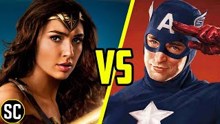 Wonder Woman vs Captain America: First Avenger - SCENE FIGHTS!