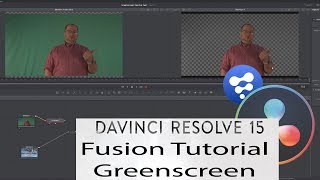 Resolve 15/Fusion - Quick and Dirty Green Screen Tutorial