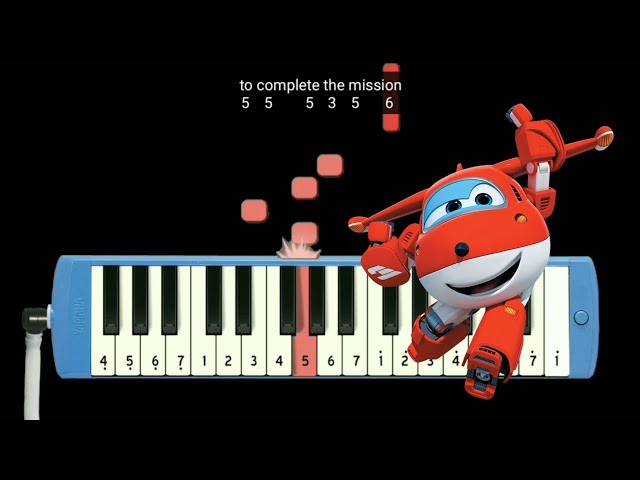 Not Pianika Super Wings Opening Song class=