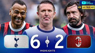 PIRLO, CAFU, ROBBIE KEANE E OUTRAS LENDAS DERAM SHOW EM PARTIDA HISTÓRICA REPLETA DE GOLS !