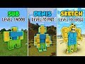 SUB vs DENIS vs SKETCH - BOSSES in Minecraft! (The Pals)