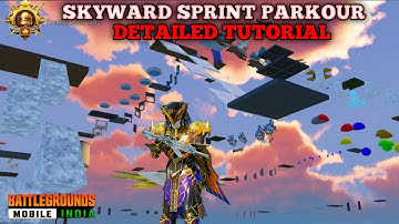 HOW TO COMPLETE SKYWARD SPRINT PARKOUR BGMI FAST 🔥 | BGMI NEW WOW MODE | BGMI NEW UPDATE