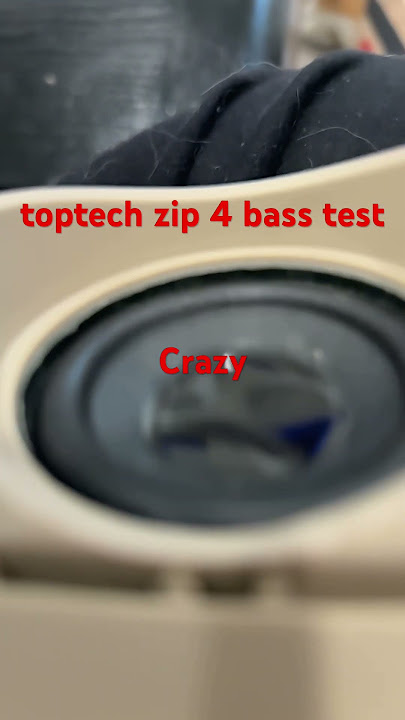 toptech ￼ zip 4 bus test crazy