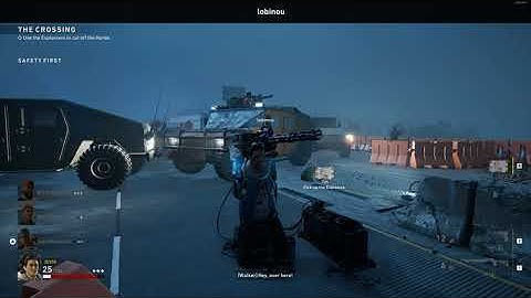 Back 4 Blood Beta Bug Shooting MG from the neck