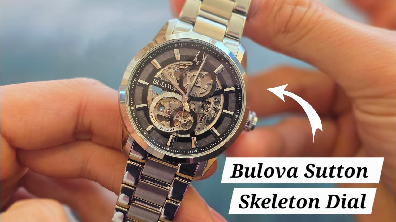 Bulova Sutton Automatic Review | The Skeleton Dial That Reveals a 