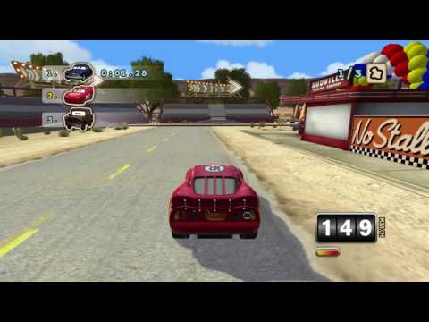 Cars Race-o-Rama All Cheats Gameplay PS2 