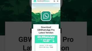 Gb WhatsApp Latest Version 17.52 Download #5gmobile #gbwhatsapp screenshot 2