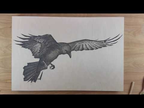 Raven 2  - Gunpowder Art - Danny Shervin