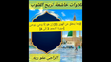 تلاوة تهز الوجدان من سورة النجم 🌙 | تلاوة خاشعة تبعث السكينة في القلب وتملؤه بالإيمان