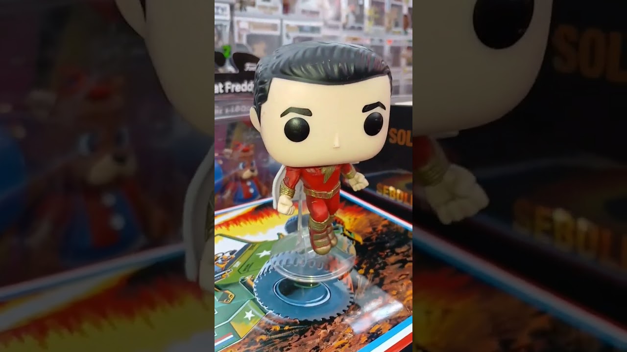 shazam funko pop from.dc comics 