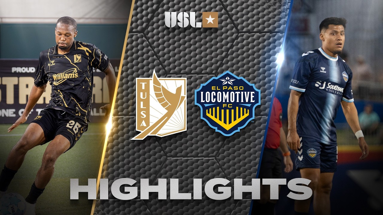 FC Tulsa 1–0 El Paso Locomotive FC full highlights