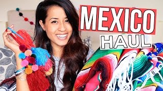 MEXICO HAUL + GIVEAWAY! Decor, Blankets, Jewelry & More | Ariel Hamilton
