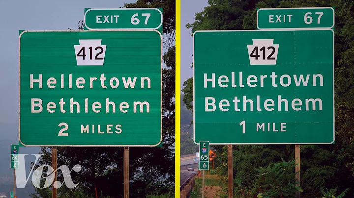 Why the US has two different highway fonts - DayDayNews