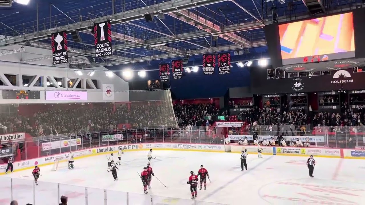 Mathieu Mony But (Amiens-Rouen) - Ligue Magnus - 31/01/2025 (2-3)