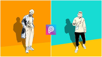 How to cartoon yourself with picsart mobile  - Picsart vector art editing tutorial cartoon effect