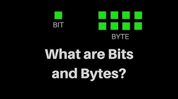 الفرق بين بت و بايت - byte vs bit