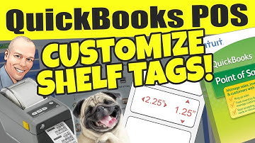 QuickBooks POS: Customize Shelf Tag