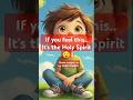 So it's been the Holy Spirit all this while.#animatedbiblestories  #holyspirit  #shorts